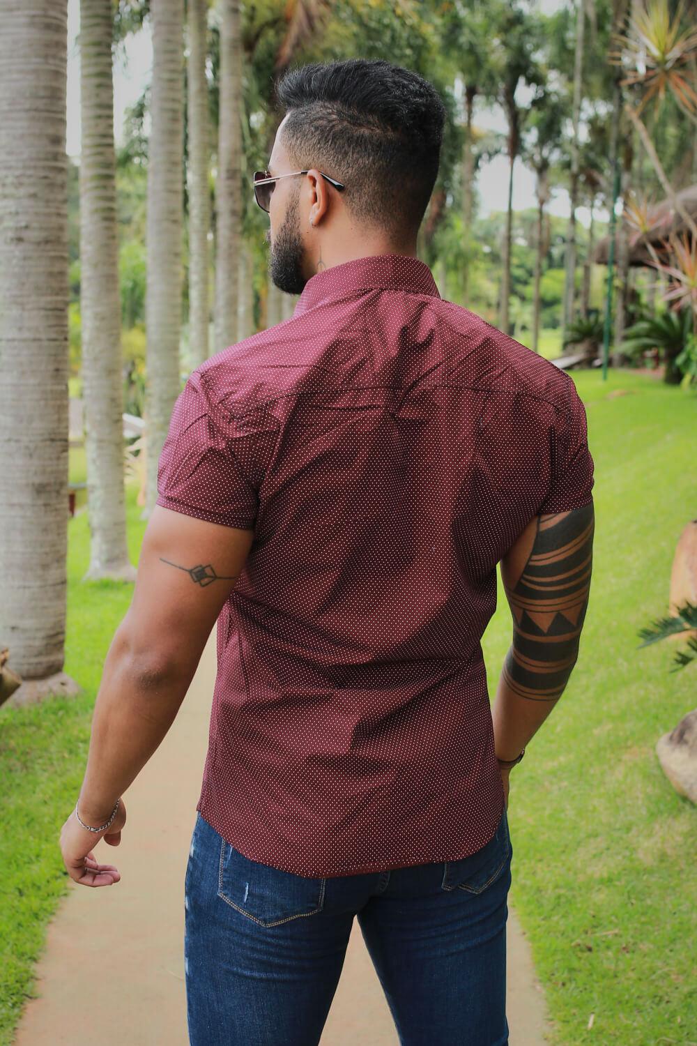 Camisa Slim Fit Ref 221 - invictacamisaria